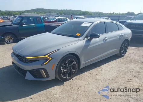 2025 Kia K5 Gt-Line из США, поврежденный, VIN KNAG64J75S5301401